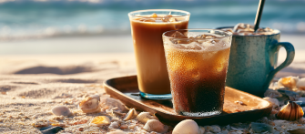 Iced coffee